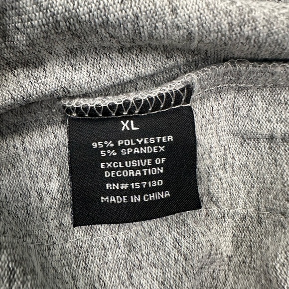 Love + Lace Women’s XL Sweater Gray London Shopping Embellished Y2k Art To Wear - Picture 5 of 5